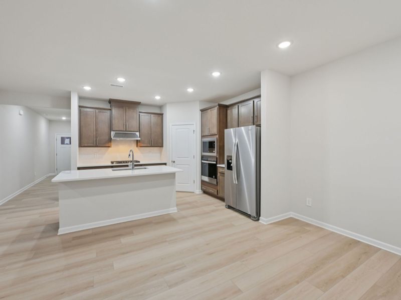 Furnished interior view inside a new home in Oak Manor - Signature Series, Garner (Image 3).