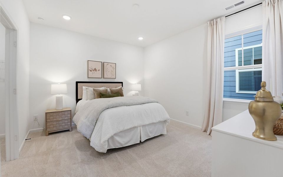 Furnished interior view inside a new home in Wendell Falls, Wendell (Image 13).