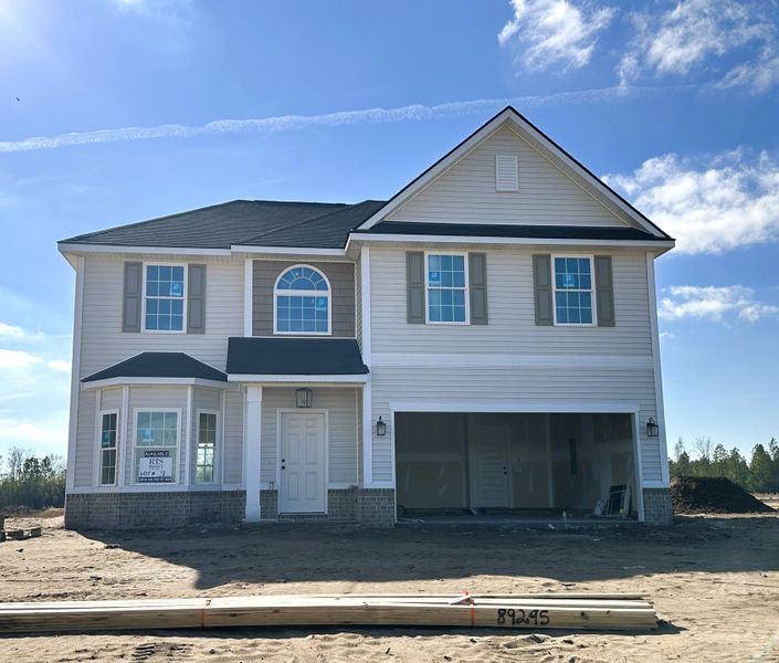 In-progress construction of a new home in Tibet Road at Sassafras, Allenhurst, GA (Image 4).