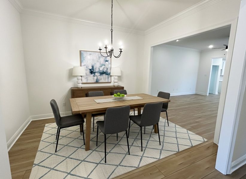 Front exterior of a new home in Young Oaks, Crestview, FL, highlighting curb appeal (Image 14). Front exterior of a new home in Young Oaks, Crestview, FL, highlighting curb appeal (Image 14).