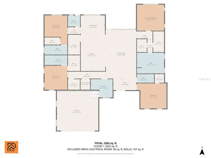 2D floor plan layout of this home in , Nokomis, FL (Image 5). 2D floor plan layout of this home in , Nokomis, FL (Image 5).