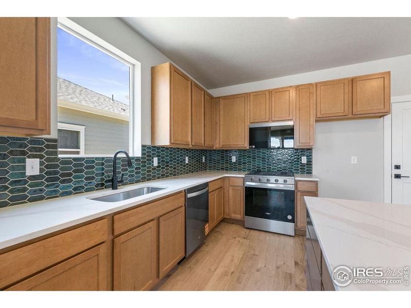 Furnished interior view inside a new home in , Fort Collins (Image 4).