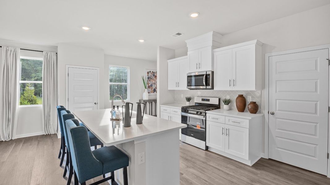 Furnished interior view inside a new home in Wrenfield at Chanticleer, North Augusta (Image 8).
