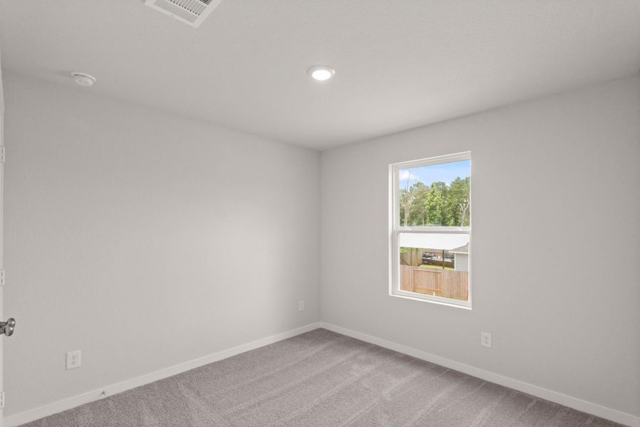 Spacious, unfurnished interior of a new home in Crockett Meadows, Conroe (Image 20). Spacious, unfurnished interior of a new home in Crockett Meadows, Conroe (Image 20).