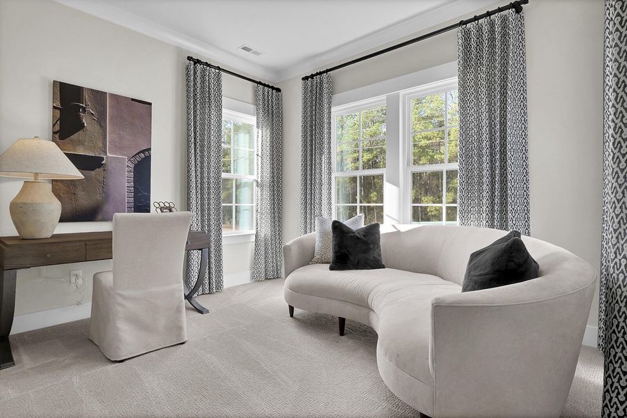 Furnished interior view inside a new home in , Summerville (Image 10).