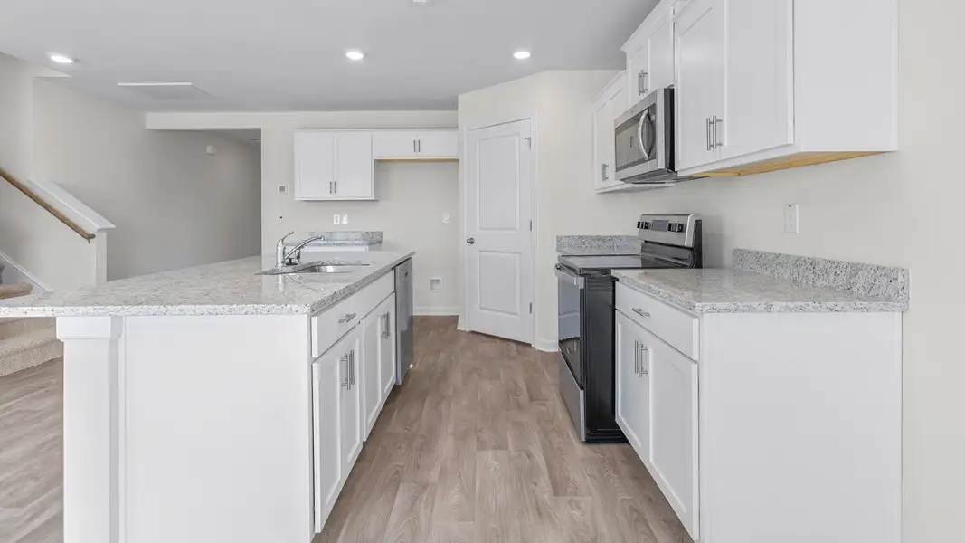 Representative furnished interior of a home built from the Hayden by D.R. Horton in Collett Farm, Trinity (Image 6).