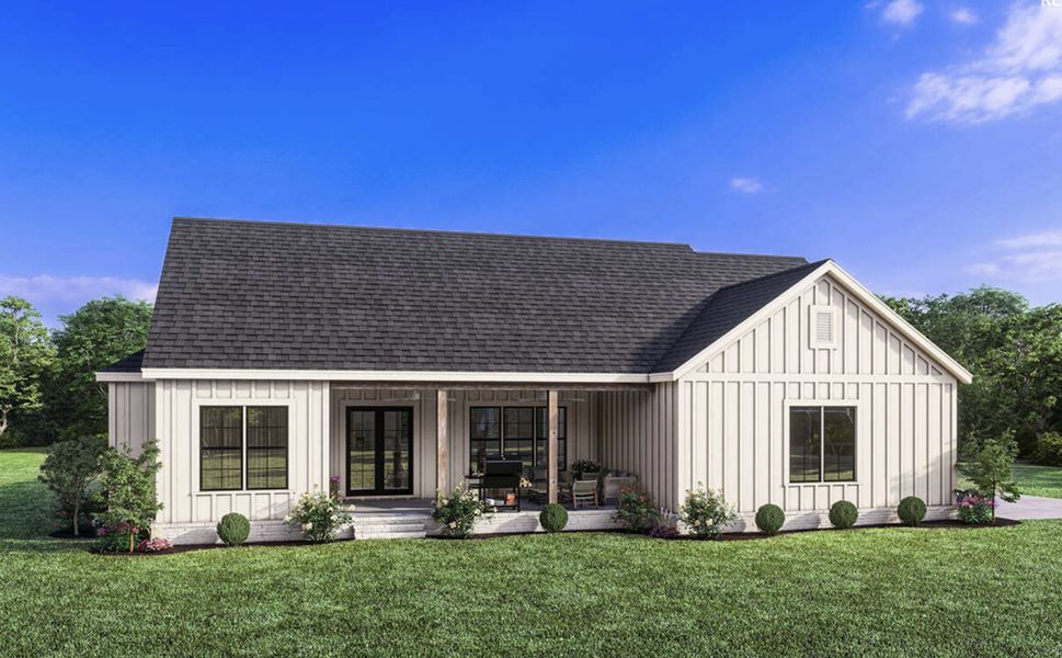 Representative exterior photo of a completed home built from the Anna by Zeal Home Builders in Patti Lynn Hills, Paradise, TX (Image 13). Representative exterior photo of a completed home built from the Anna by Zeal Home Builders in Patti Lynn Hills, Paradise, TX (Image 13).