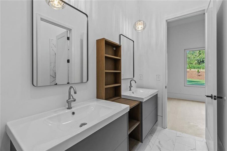 Furnished interior view inside a new home in , Winder (Image 14).