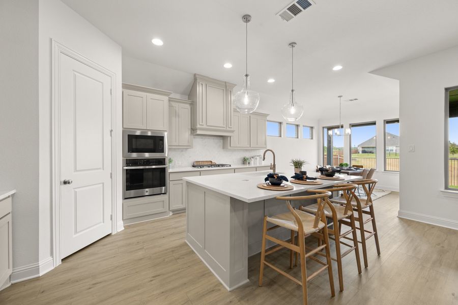 Furnished interior view inside a new home in Panchasarp Farms, Burleson (Image 8).