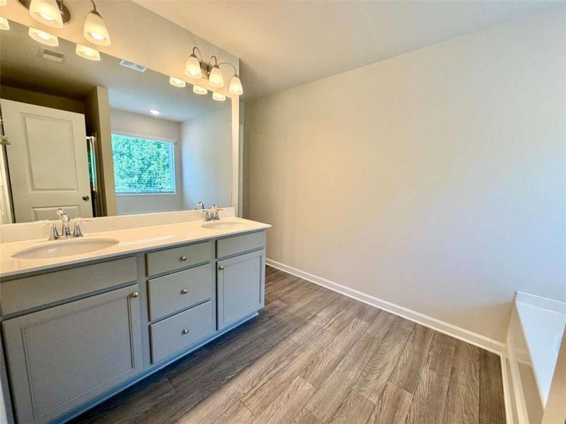 Furnished interior view inside a new home in , Hoschton (Image 15).