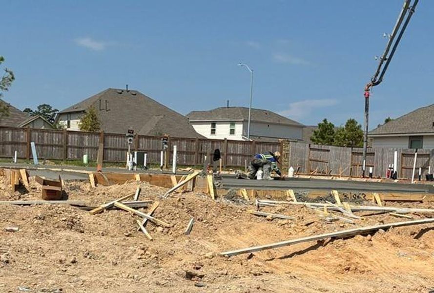 Site preparation for new homesites in , Spring (Image 12). Site preparation for new homesites in , Spring (Image 12).