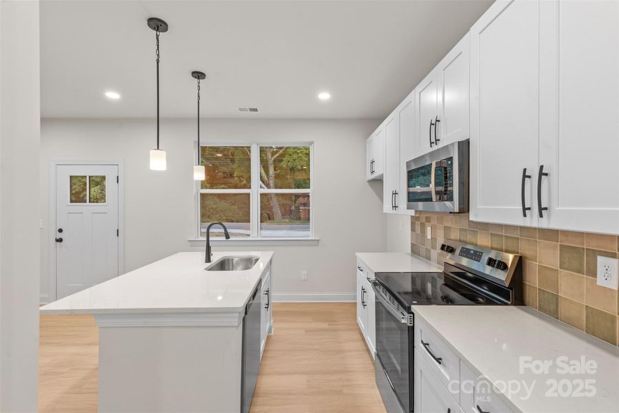 Furnished interior view inside a new home in , Statesville (Image 5).