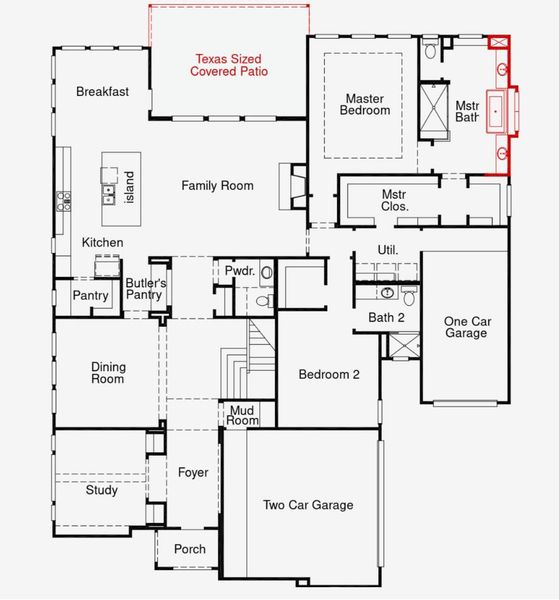 1st floorplan - Representative Photo