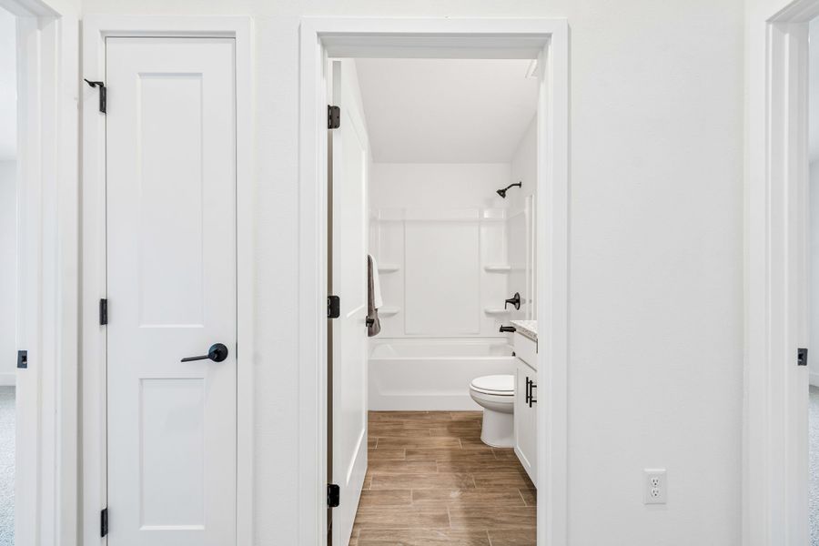 Furnished interior view inside a new home in Abbey Glen, Dade City (Image 8).