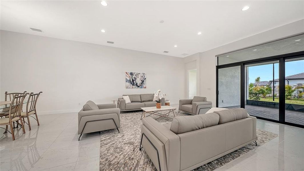 Furnished interior view inside a new home in Artistry Sarasota, Sarasota (Image 15).