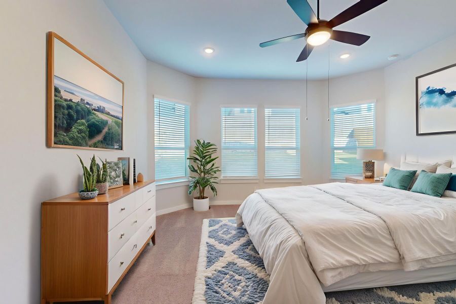 Primary Bedroom - Virtually Staged