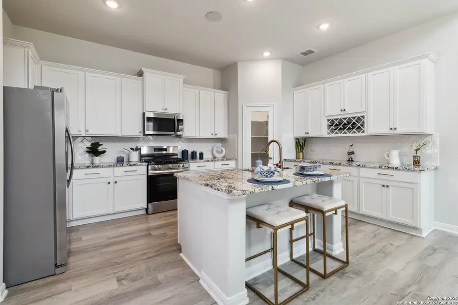 Furnished interior view inside a new home in Red Hawk Landing, San Antonio (Image 5).