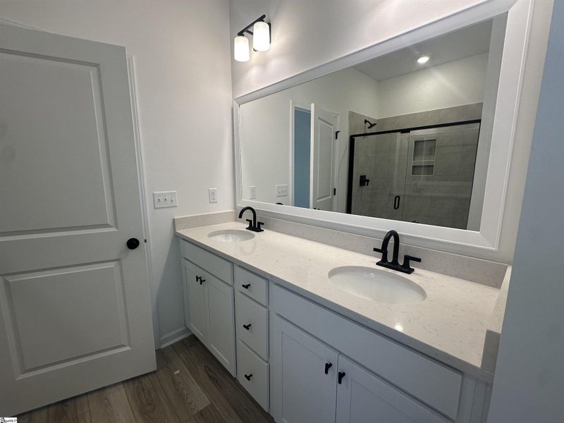 Furnished interior view inside a new home in Shiloh Trail, Wellford (Image 12).