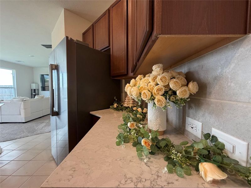 Close-up of interior finishes inside a home in , Katy (Image 18).