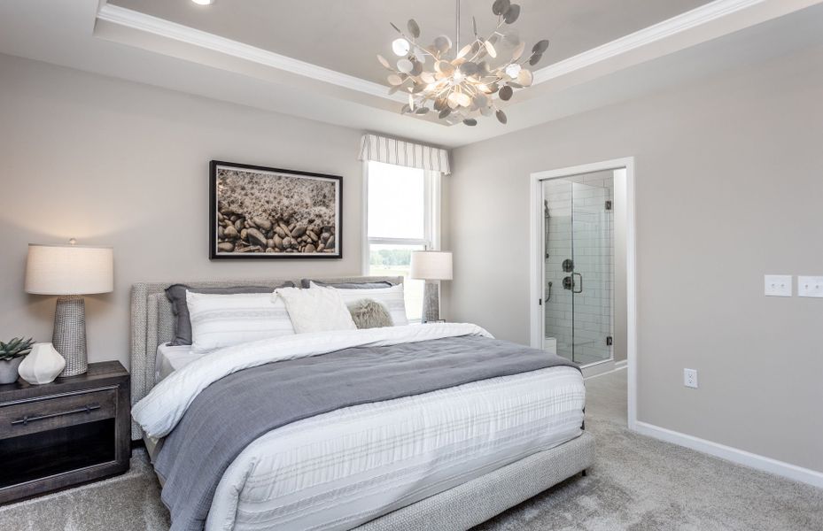 Representative furnished interior of a home built from the Contour by Del Webb in Del Webb at Chatham Park, Pittsboro (Image 17).