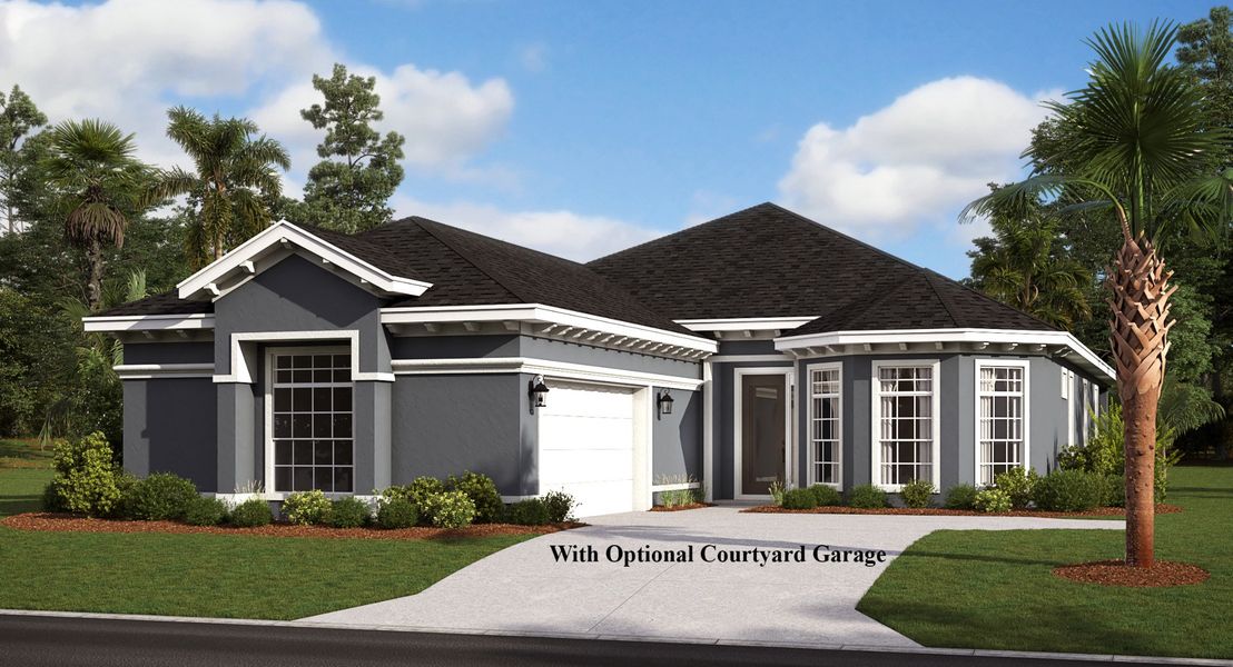 Muirfield B with Optional Courtyard Garage Muirfield B with Optional Courtyard Garage