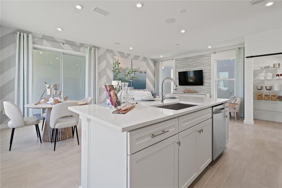 Furnished interior view inside a new home in Trinity Place, St. Cloud (Image 37). Furnished interior view inside a new home in Trinity Place, St. Cloud (Image 37).