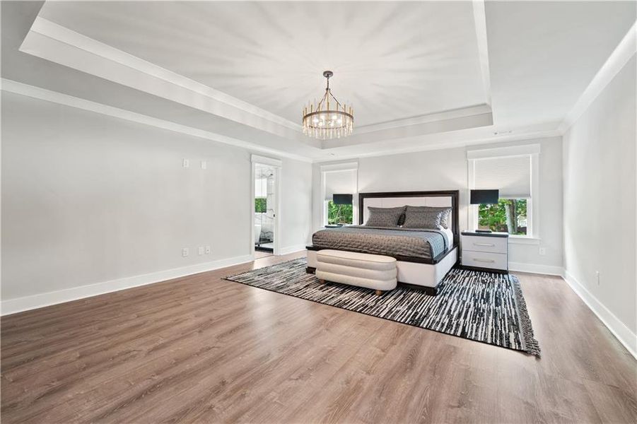 Furnished interior view inside a new home in Springside Reserve, Powder Springs (Image 52). Furnished interior view inside a new home in Springside Reserve, Powder Springs (Image 52).