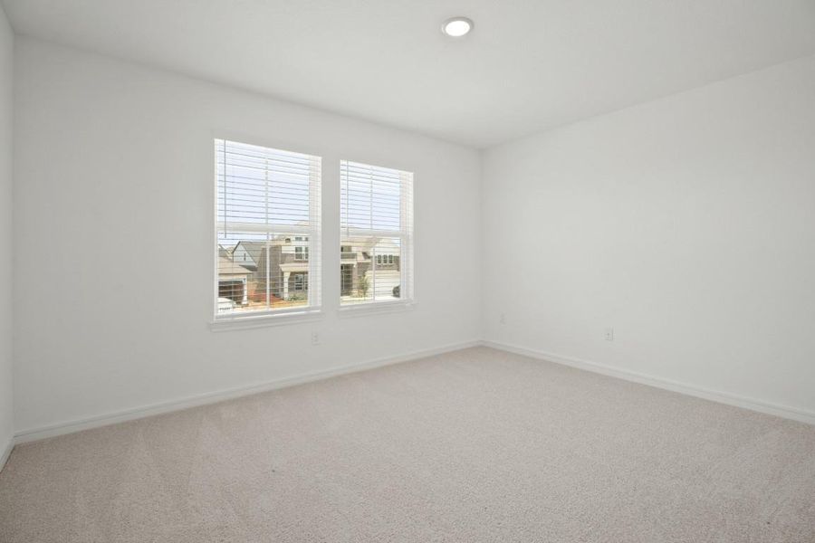 Spacious, unfurnished interior of a new home in Westland Ranch - 70' Homesites, League City (Image 27).