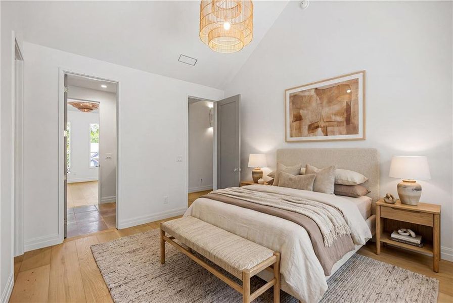 Furnished interior view inside a new home in , Brookhaven (Image 49).