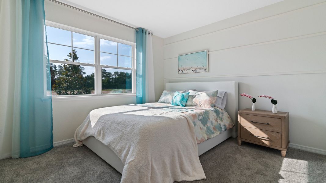 Furnished interior view inside a new home in Archers Mill, Ormond Beach (Image 11).