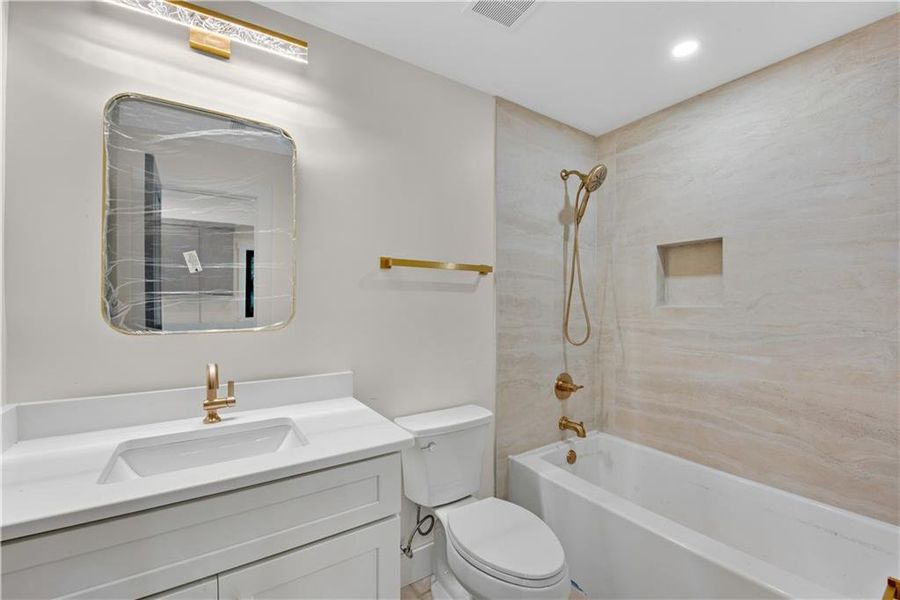 Furnished interior view inside a new home in , Marietta (Image 13). Furnished interior view inside a new home in , Marietta (Image 13).