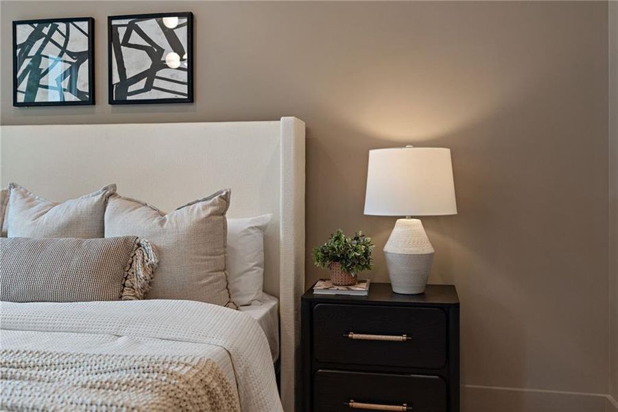 Furnished interior view inside a new home in , Atlanta (Image 13).