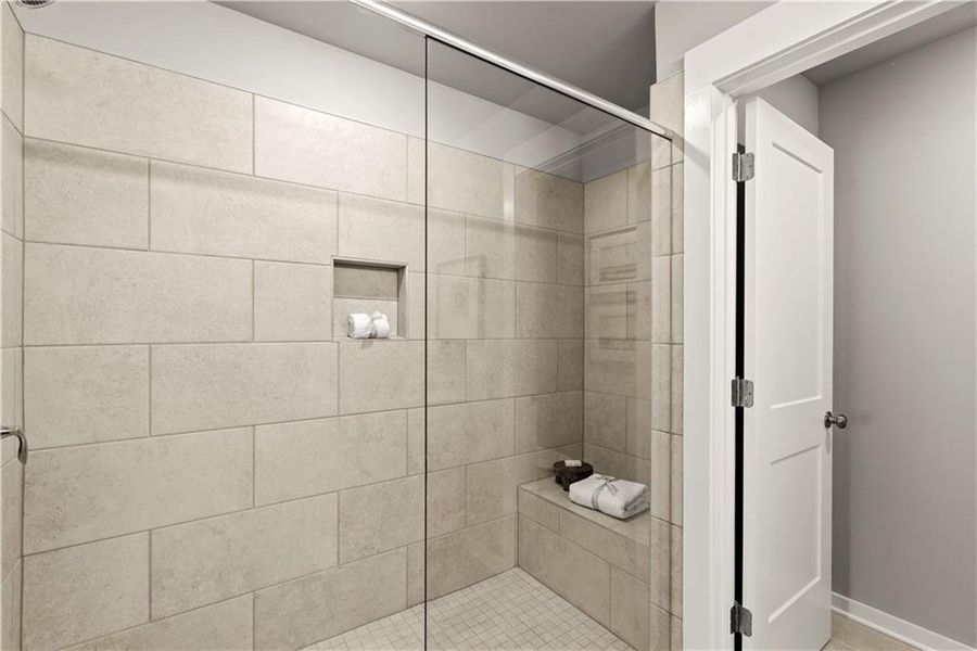 Furnished interior view inside a new home in One Riverside West, Atlanta (Image 33).