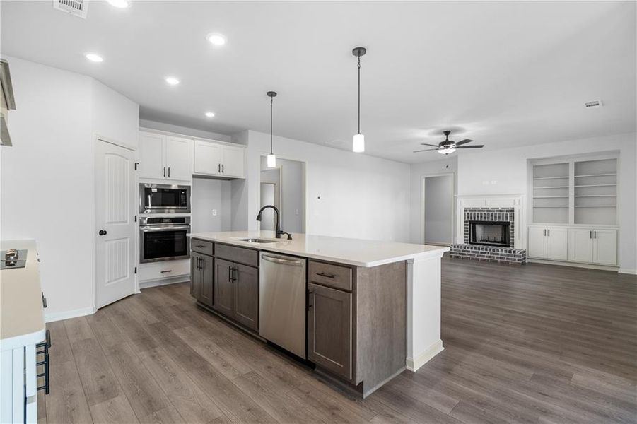 Furnished interior view inside a new home in Harmony Farms, Eatonton (Image 3).