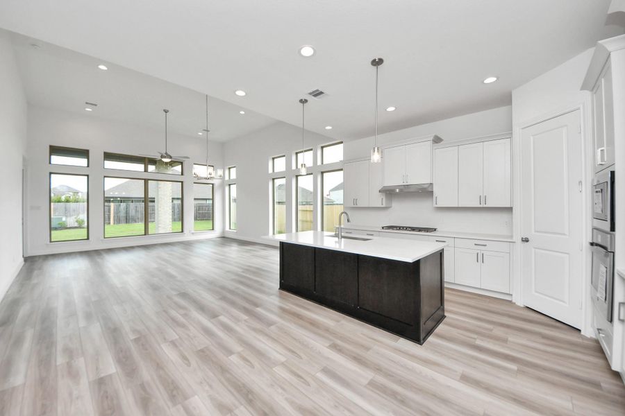 Furnished interior view inside a new home in Marvida, Cypress (Image 5).