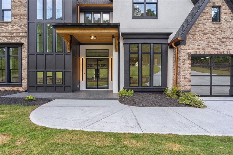 Exterior details and patio area of a home in , Loganville (Image 3). Exterior details and patio area of a home in , Loganville (Image 3).