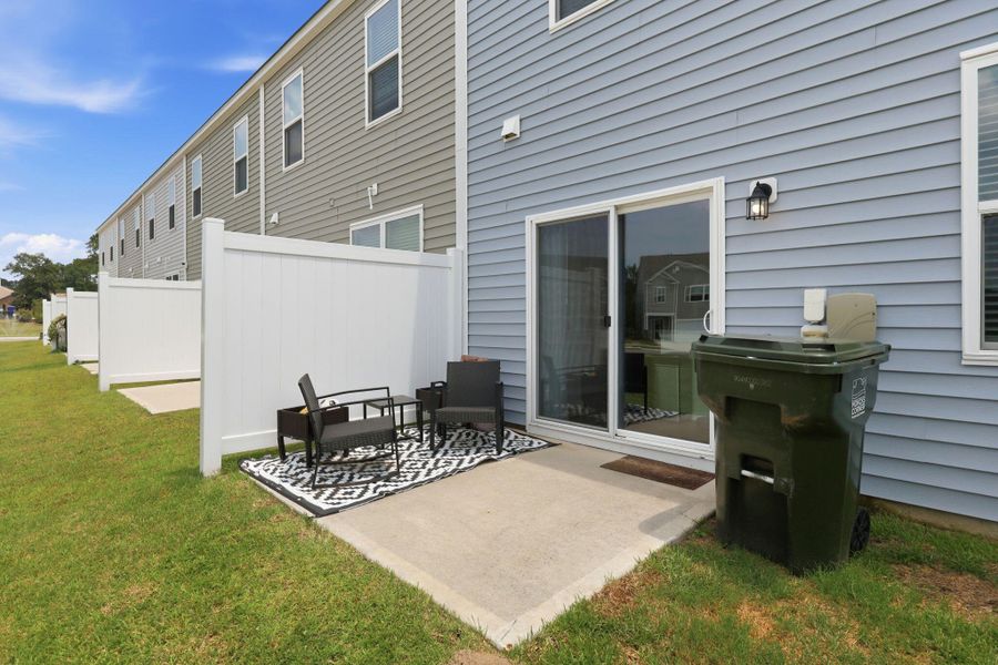 Exterior details and patio area of a home in , Moncks Corner (Image 27). Exterior details and patio area of a home in , Moncks Corner (Image 27).