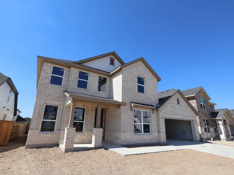 Exterior details and patio area of a home in Barksdale, Leander (Image 12). Exterior details and patio area of a home in Barksdale, Leander (Image 12).