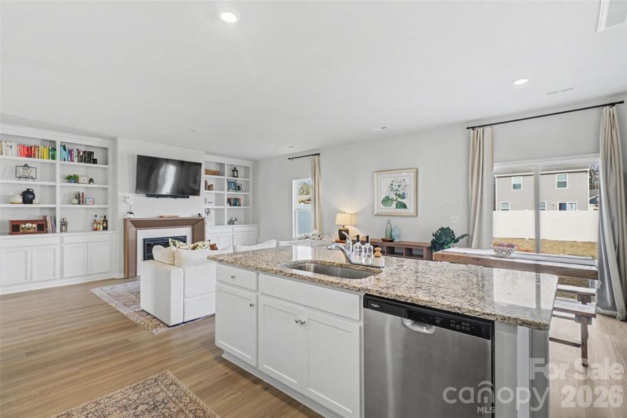 Furnished interior view inside a new home in McKee Creek Village, Charlotte (Image 11).