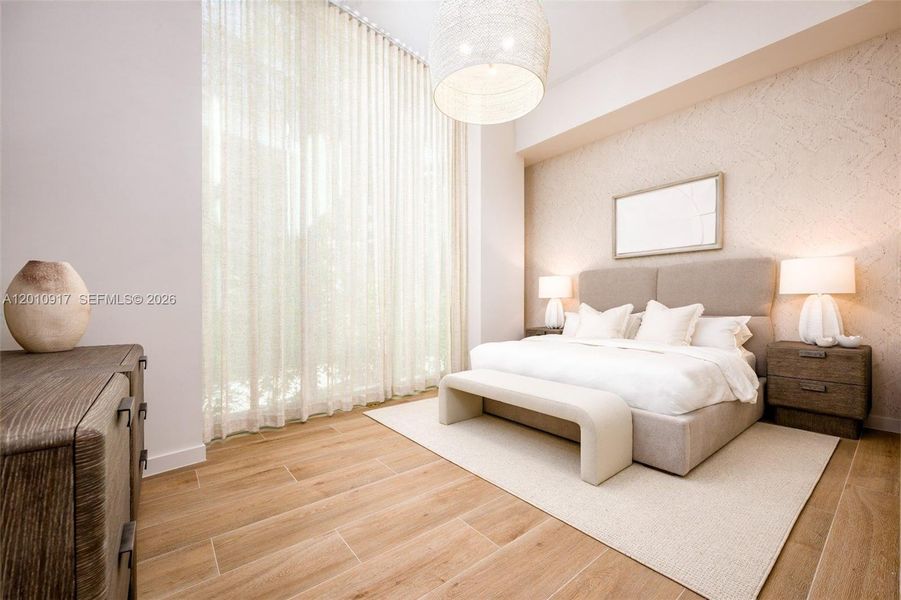 Furnished interior view inside a new home in Casamar, Pompano Beach (Image 14).