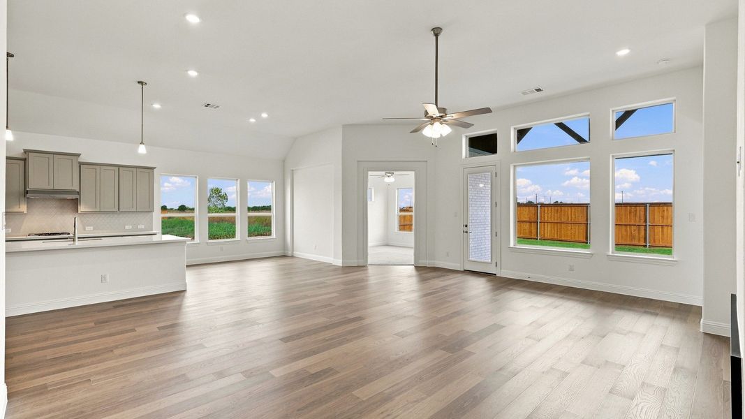 Furnished interior view inside a new home in Green Meadows Classic, Celina (Image 30).