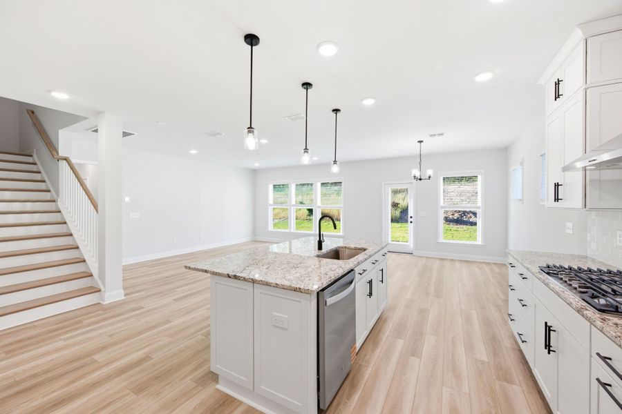 Furnished interior view inside a new home in Grand Arbor, Blythewood (Image 12).