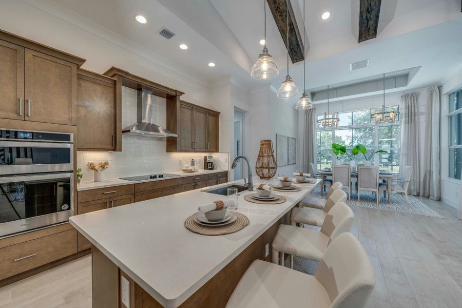 Representative furnished interior of a home built from the Tavvo by GHO Homes in Bent Pine Preserve, Vero Beach (Image 13).