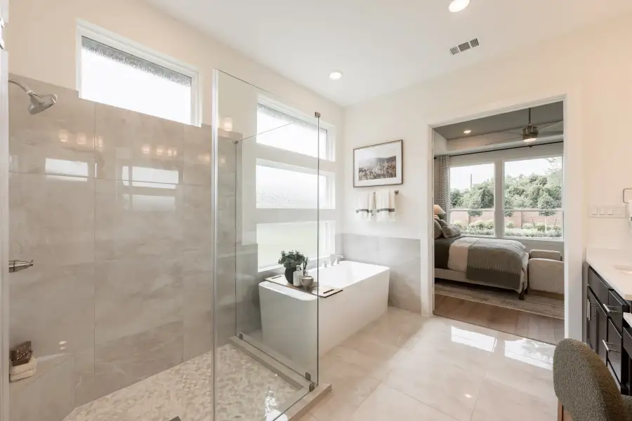 Furnished interior view inside a new home in Pecan Ridge, Fulshear (Image 17).