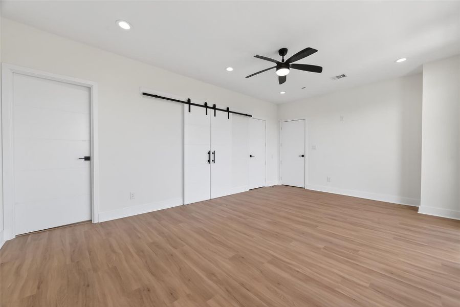 Primary bedroom vibes -- your soft place to land (and rest)