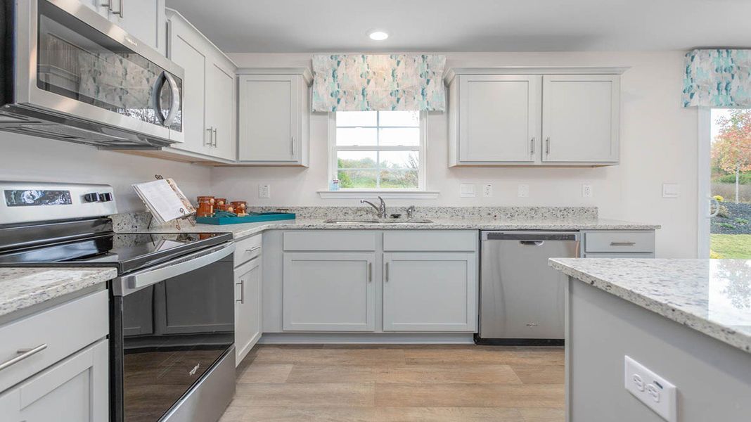 Furnished interior view inside a new home in Havencrest, Greensboro (Image 17).