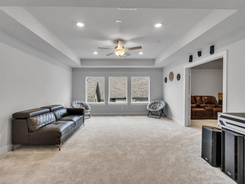 Furnished interior view inside a new home in , Conroe (Image 31). Furnished interior view inside a new home in , Conroe (Image 31).
