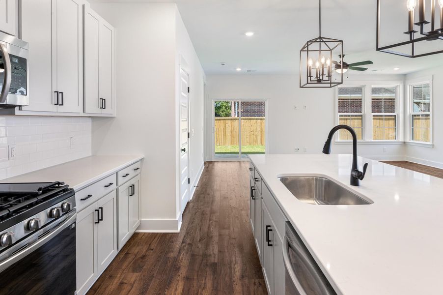 Furnished interior view inside a new home in Indigo Place, North Charleston (Image 13).