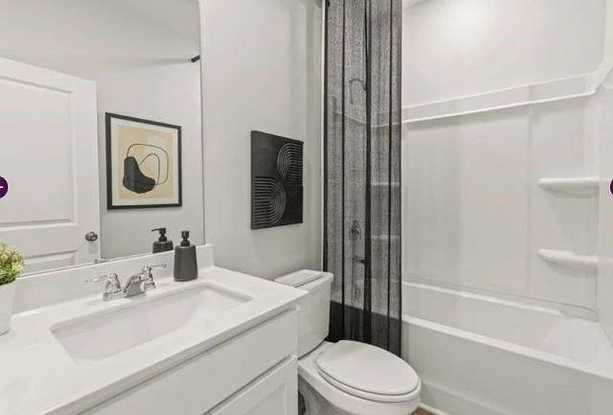 Furnished interior view inside a new home in The Estates at Gainesville Township, Gainesville (Image 5).