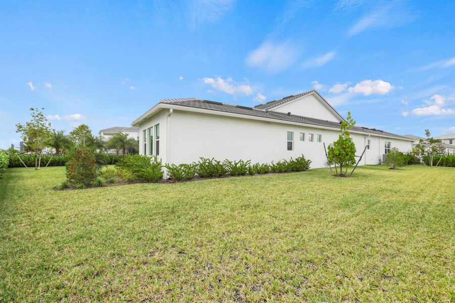 Exterior details and patio area of a home in , Westlake (Image 27).